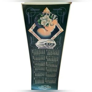 Original "Smoky Eyes" Tower Records 1979 KYA Radio San Francisco Lithograph